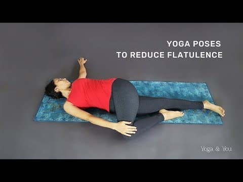 Yoga Poses to reduce Flatulence | Yoga Asanas to Relieve Gas | Yoga for Digestive Health@VentunoYoga