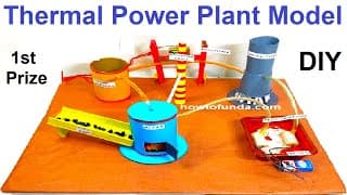 thermal power plant model making science project - diy