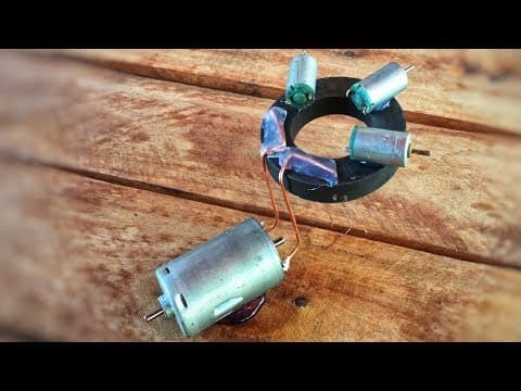 Magnetic Using Free Energy Device with Fan Motors