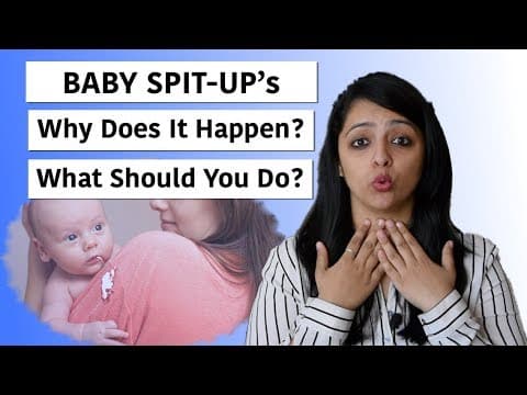 Baby spit up or vomiting- why does it happen & what should you do?