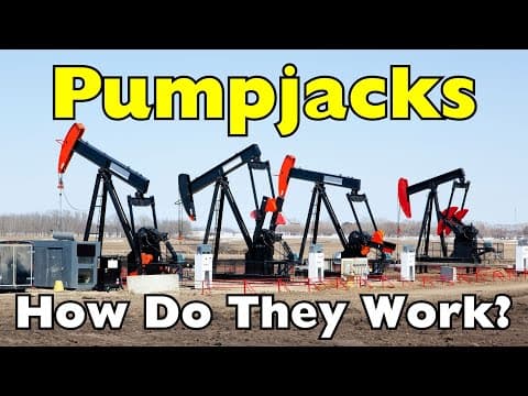 How Do Oil Pumpjacks Work? | Nodding Donkeys