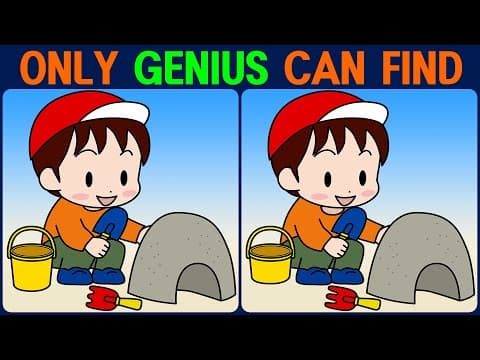 【Find the Difference】 99% of the time you won't find one!