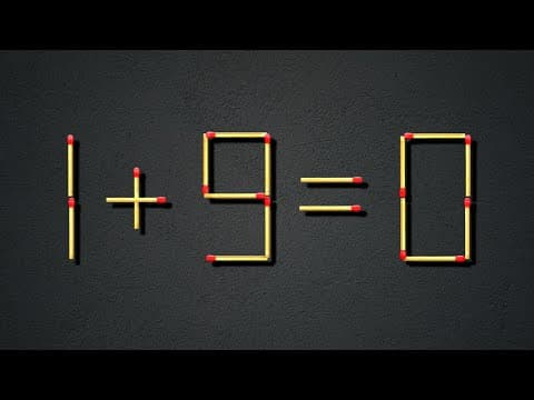 To correct the incorrect equality , you need to move match. Matchstick puzzle