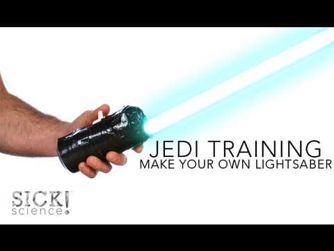 Make Your Own Lightsaber - Sick Science 137