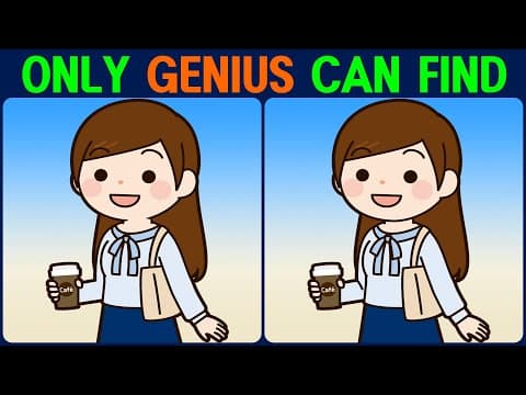 【Find the Difference】 happy day! Find the difference in 90 seconds!