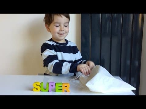 Touch And Feel Letter Bag Activity For Preschoolers