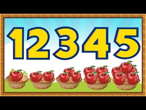 Kids Learning For Kids-Learn Numbers For Kids-Numbers 1 to 5-Counting Numbers