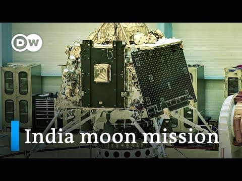 India: ISRO set to launch Chandrayaan 2 moon mission | DW News - YouTube