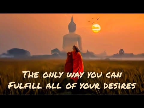 The only way you can fulfill all of your desires.