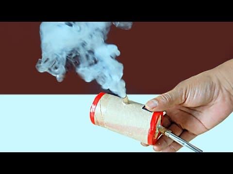 How to Make Mini Smoke Maker | DIY Mini Smoke Machine