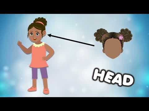 Body Parts Kids learning video| My Body Parts Kids Animation video| Body parts cartoon animation