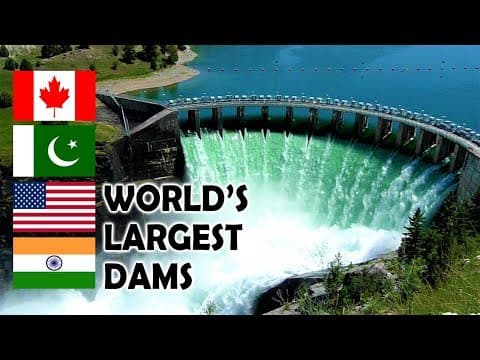 10 Most Beautiful Largest Dams in the World