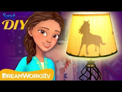 DIY Horse Silhouette Table Lamp | SPIRIT DIY
