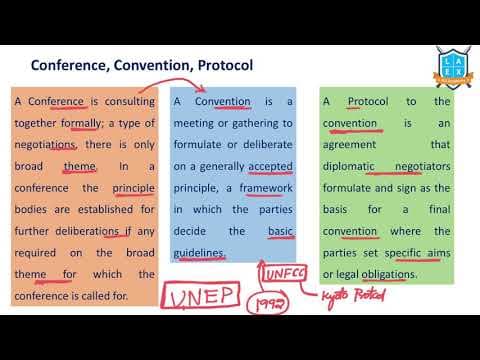 What is Conference, Convention, Treaty , Protocol ? || Protocolఅంటే ఏమిటి?