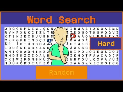 Word Search - Challenge Ep855