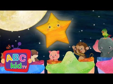 Twinkle Twinkle Little Star | ABC Kid TV Nursery Rhymes & Kids Songs