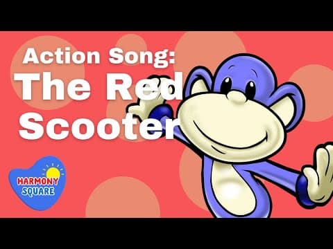 Action Songs for Kids: Ride the Scooter-The Monkeydoos from Harmony Square Kids Songs