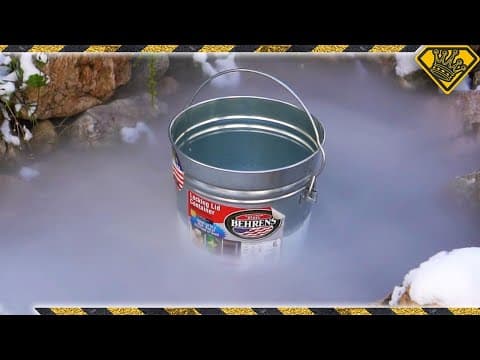 What Does Dry Ice Do In a Frozen Fish Pond