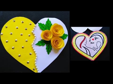 Mother's day special card - how to make handmade card