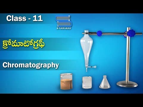 క్రోమాటోగ్రఫీ - Chromatography | Organic Compounds
