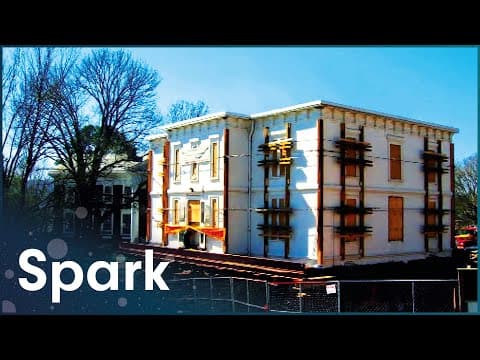 Relocating Varsity Hall: The 150-Year-Old Mansion That Used To Be A Hospital | Huge Moves