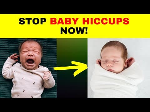 How to stop baby hiccups naturally
