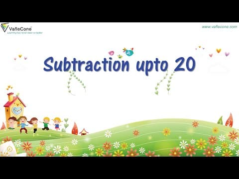 Subtraction l Learn subtraction for numbers up to 20