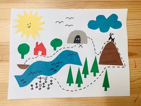 Creating cut-paper maps with illustrator Christian Robinson