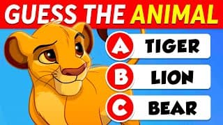 Guess 60 Animals Disney in 3 Seconds