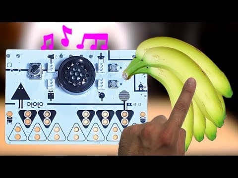 How can bananas make music