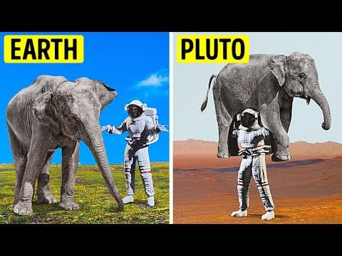 Simulation of Gravity on Different Planets (3D)