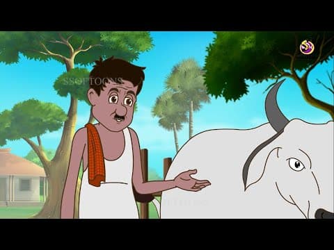 कौन ज्यादा चालाक गाय या बुद्धू? | Comedy Funny Stories | Hindi Fairy Tales