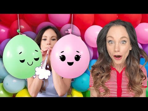 Balloon Bernoulli Experiment - Emily's Science Lab - YouTube