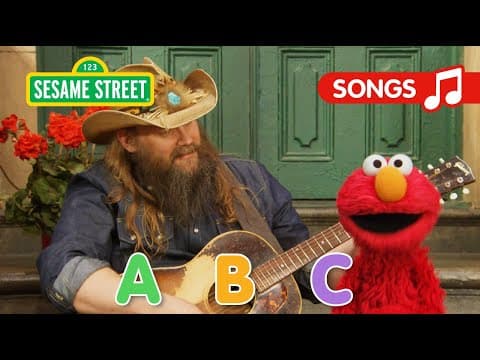 ABC Song with Elmo and Chris Stapleton🎵🎸 | Sesame Street Alphabet