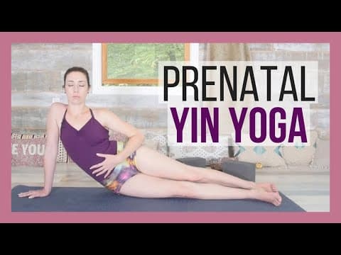 Prenatal Yin Yoga - Gentle Yin Yoga for Pregnancy & Beginners