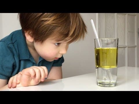 How To Make A Glass Object Disappear: Kids Science Experiment