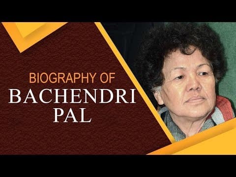 Biography of Bachendri Pal, First Indian woman to climb Mount Everest #PadmaBhushan #PadmaShree