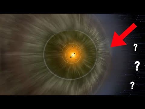 A NASA Space Probe Discovers a Huge Wall at the Edge of the Solar System! - YouTube
