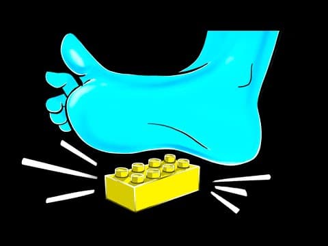 Why Feet Are Sensitive to Legos but Not Hands
