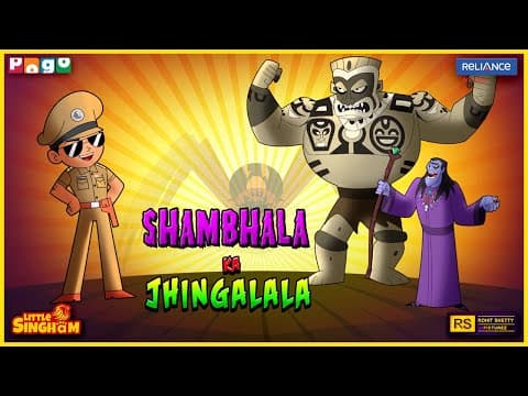 Shambhala Ka Jhingalala | Little Singham vs Magic Stone Monster | Pogo TV | Kids Cartoon