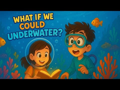 What If We Could Breathe Underwater? | Max & Marvel Dive Deep!