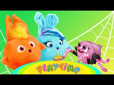 Sunny bunnies - white thread