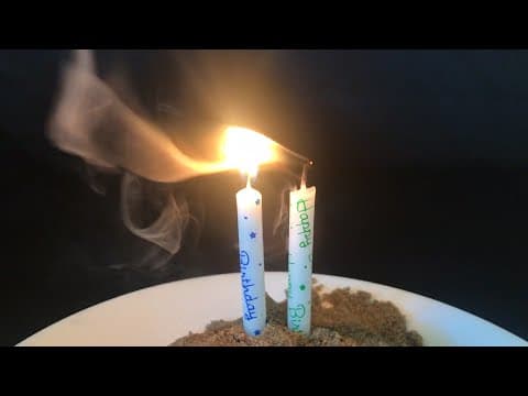 Jumping Candle Flame Experiments – STEM activity - YouTube