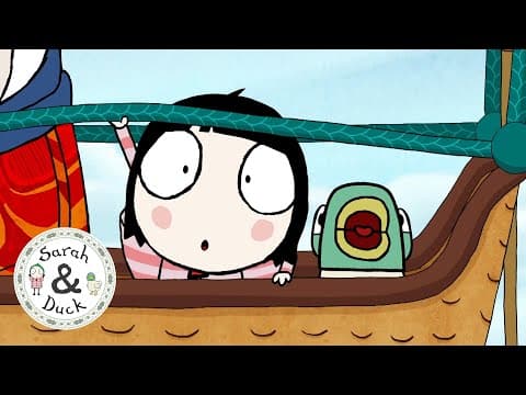 Balloon Barnacles🎈| Quacky Flappy Clips | Sarah & Duck