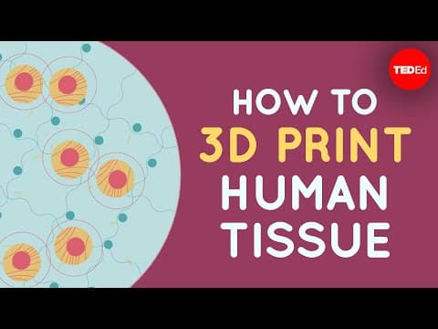 How to 3D print human tissue - Taneka Jones - YouTube