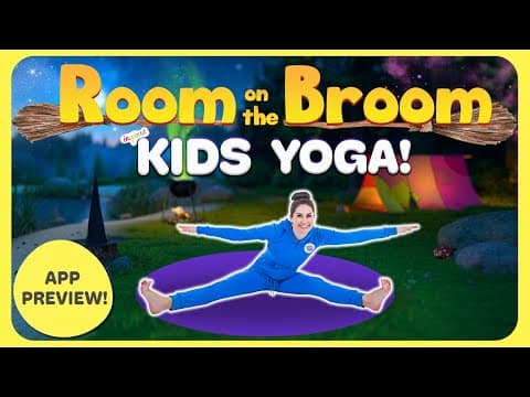 Room on the Broom | A Cosmic Kids Yoga Adventure (app preview)