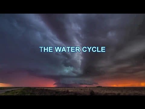 Introduction to the Water Cycle - YouTube
