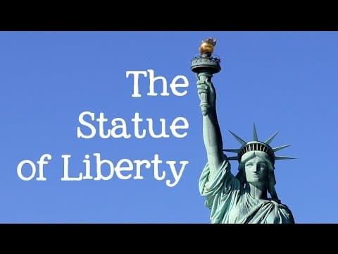 The statue of liberty for kids famous world landmarks for children