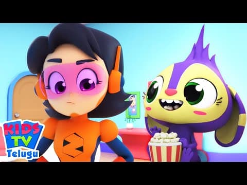 Johny Johny, Shaitani Dance, Telugu Rhymes for Kids