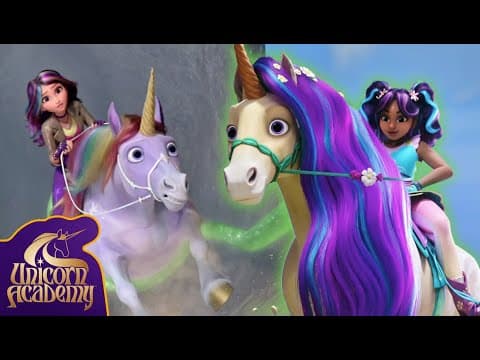 Unicorn Magic To The Rescue! 🦄✨ at Unicorn Academy | Cartoons for Kids